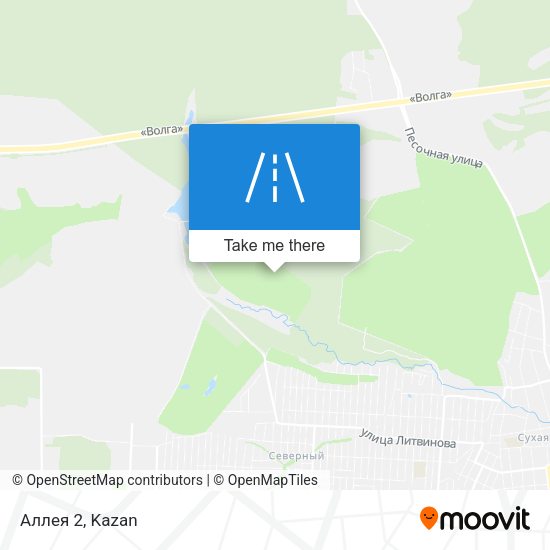 Аллея 2 map