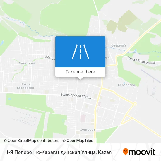 1-Я Поперечно-Карагандинская Улица map