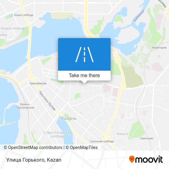 Улица Горького map