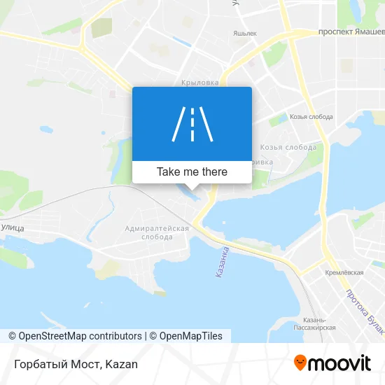 Горбатый Мост map