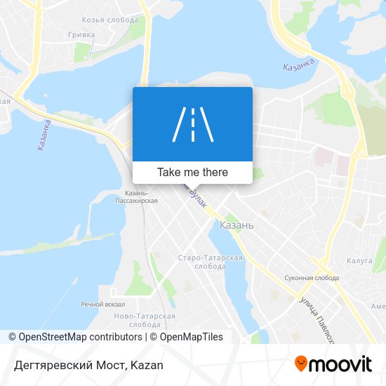 Дегтяревский Мост map