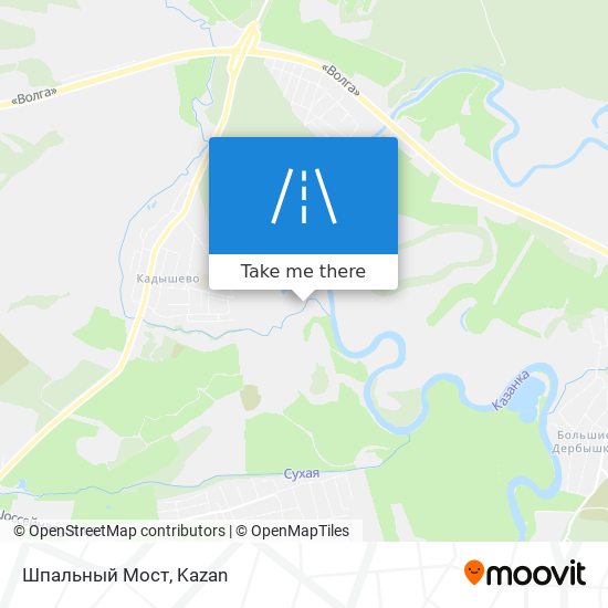 Шпальный Мост map