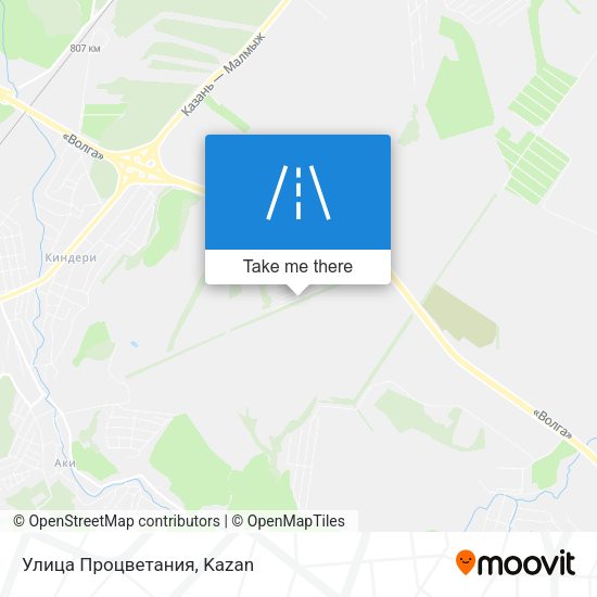 Улица Процветания map