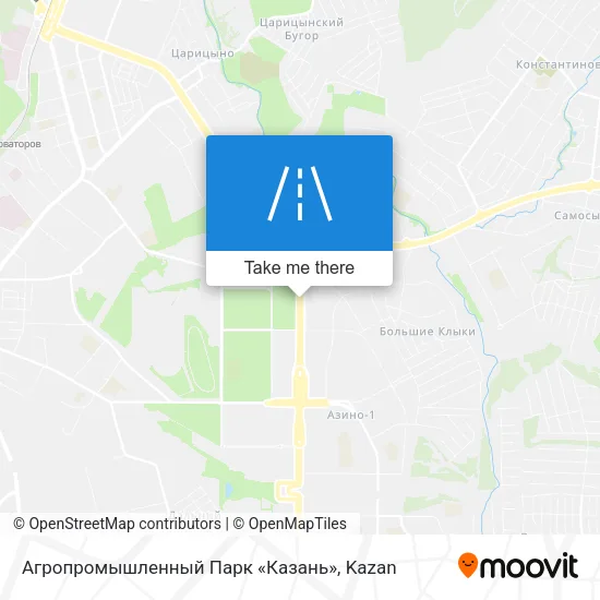Агропромышленный Парк «Казань» map