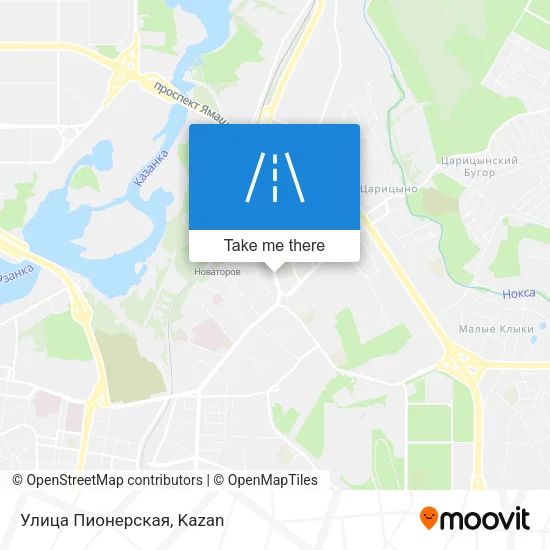 Улица Пионерская map