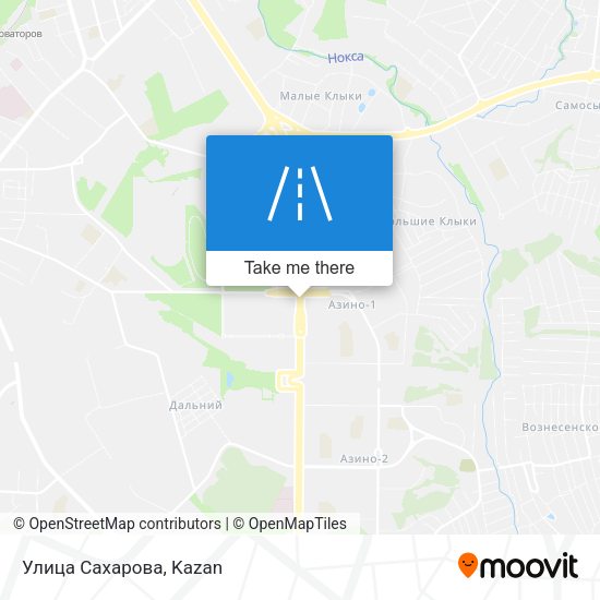 Улица Сахарова map