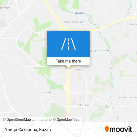 Улица Сахарова map
