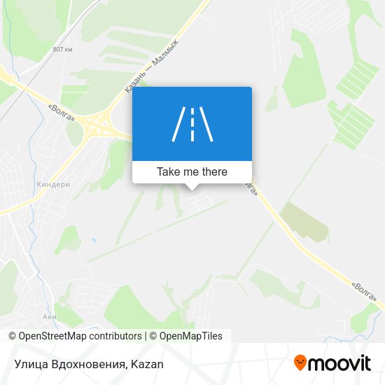 Улица Вдохновения map