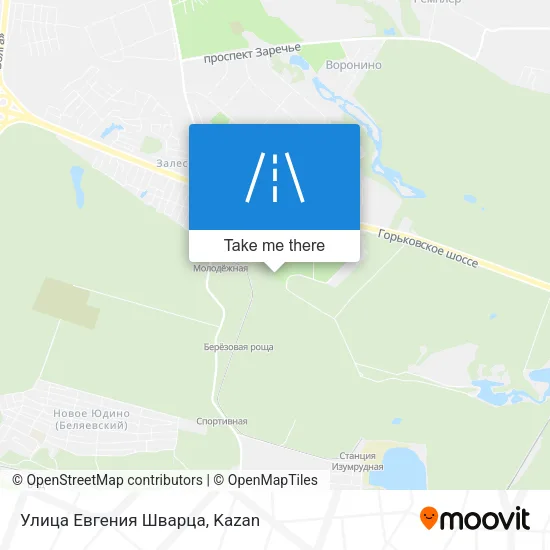 Улица Евгения Шварца map