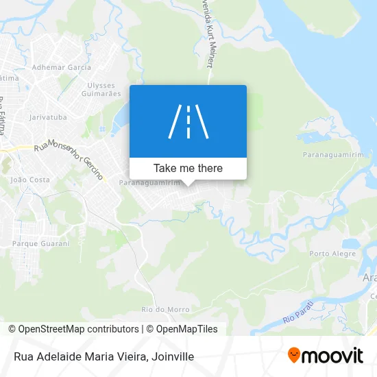 Rua Adelaide Maria Vieira map
