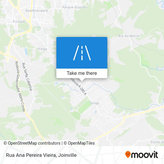 Rua Ana Pereira Vieira map