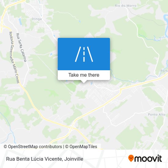 Rua Benta Lúcia Vicente map
