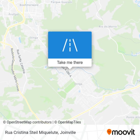 Rua Cristina Steil Miquelute map