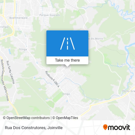 Rua Dos Construtores map