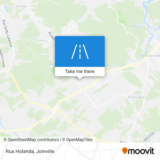 Rua Holanda map