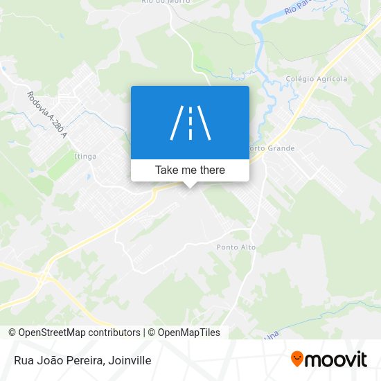 Rua João Pereira map