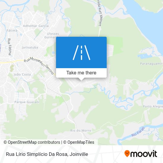 Rua Lírio Simplício Da Rosa map