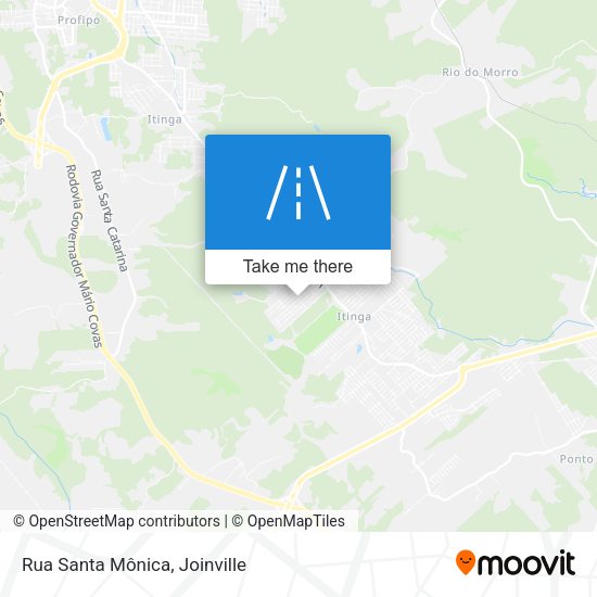 Rua Santa Mônica map