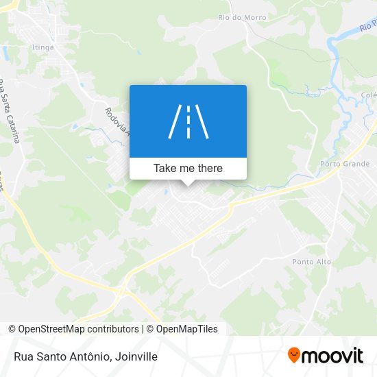 Rua Santo Antônio map