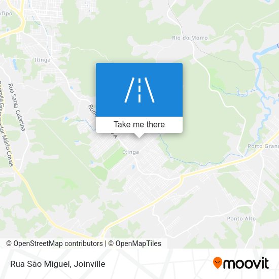 Rua São Miguel map