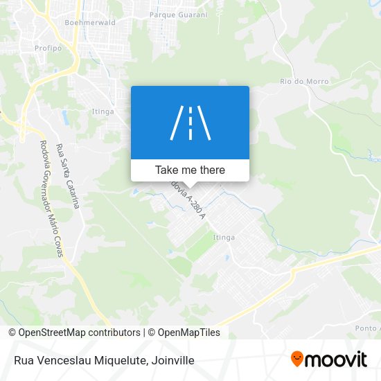 Rua Venceslau Miquelute map