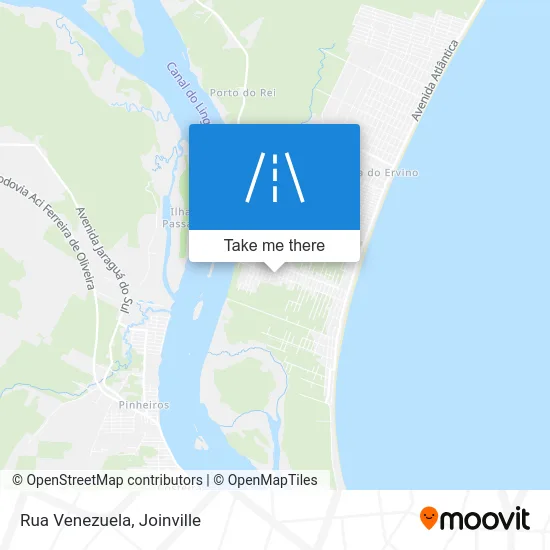 Rua Venezuela map