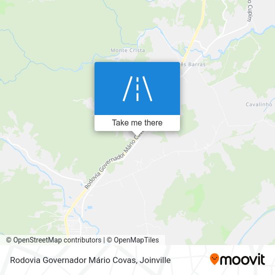 Rodovia Governador Mário Covas map