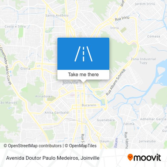 Avenida Doutor Paulo Medeiros map