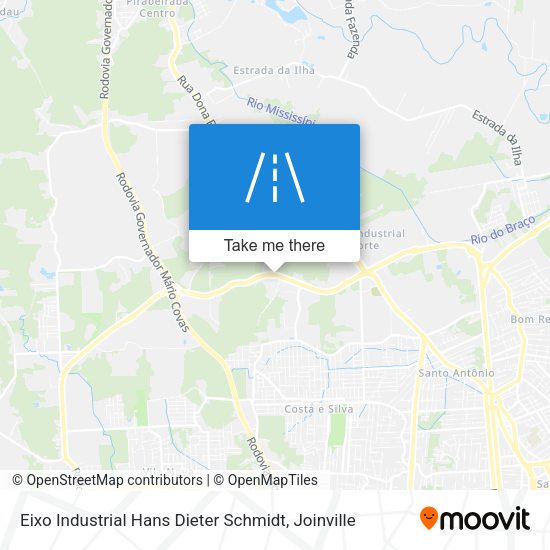 Eixo Industrial Hans Dieter Schmidt map
