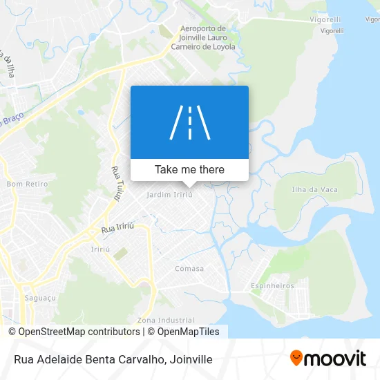 Rua Adelaide Benta Carvalho map