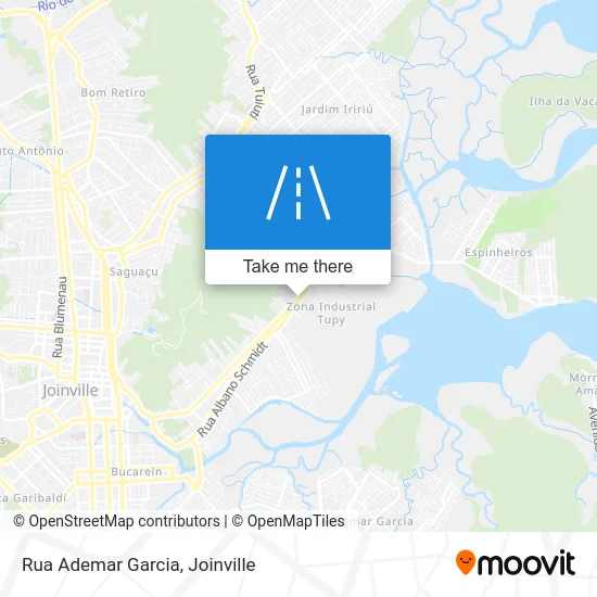 Rua Ademar Garcia map