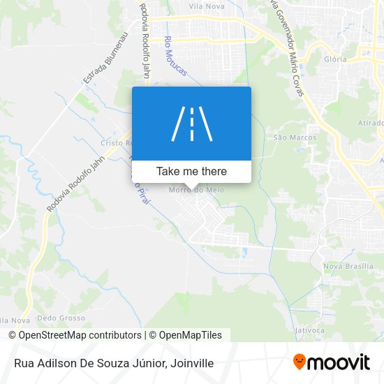 Rua Adilson De Souza Júnior map