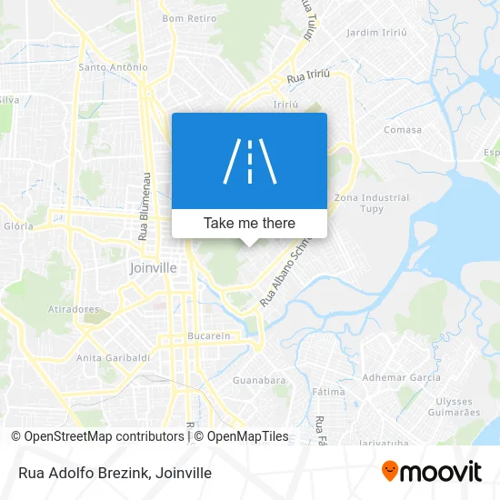 Rua Adolfo Brezink map