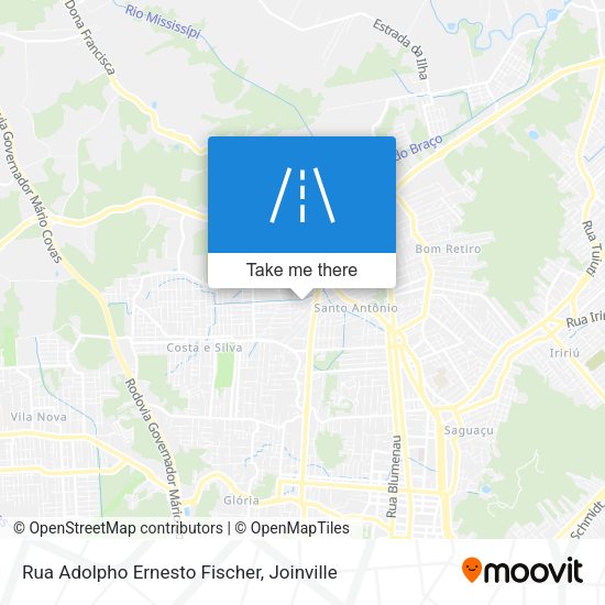 Rua Adolpho Ernesto Fischer map
