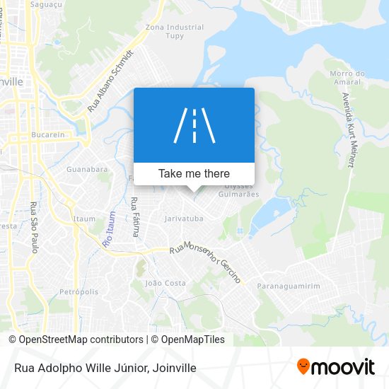 Rua Adolpho Wille Júnior map