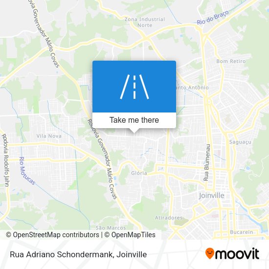 Rua Adriano Schondermank map