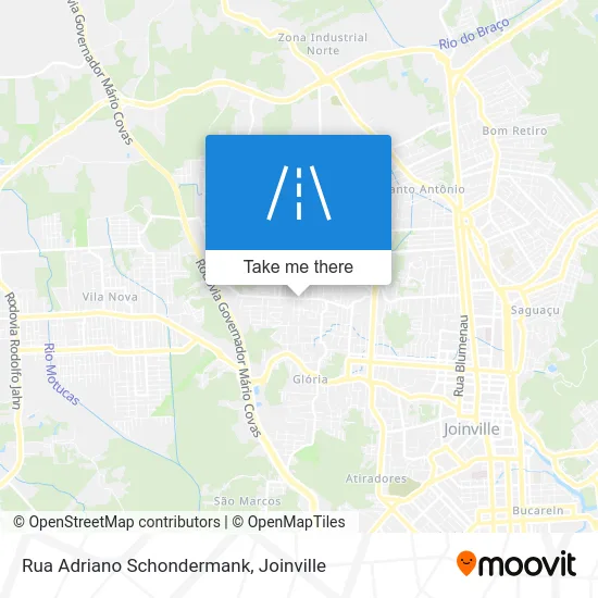Rua Adriano Schondermank map