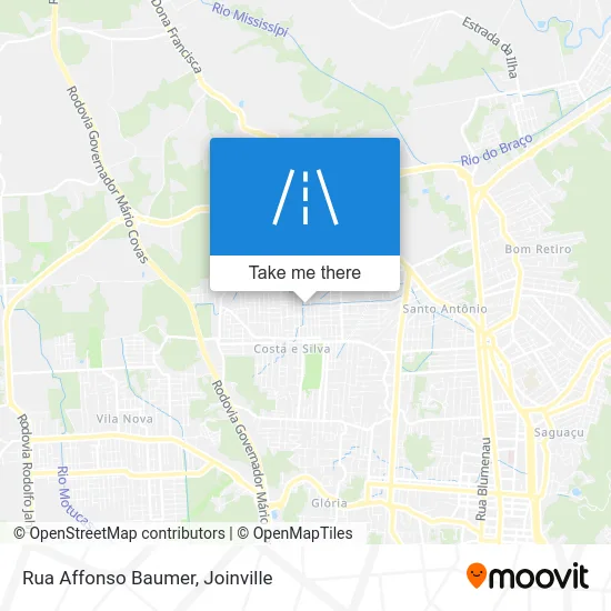 Rua Affonso Baumer map