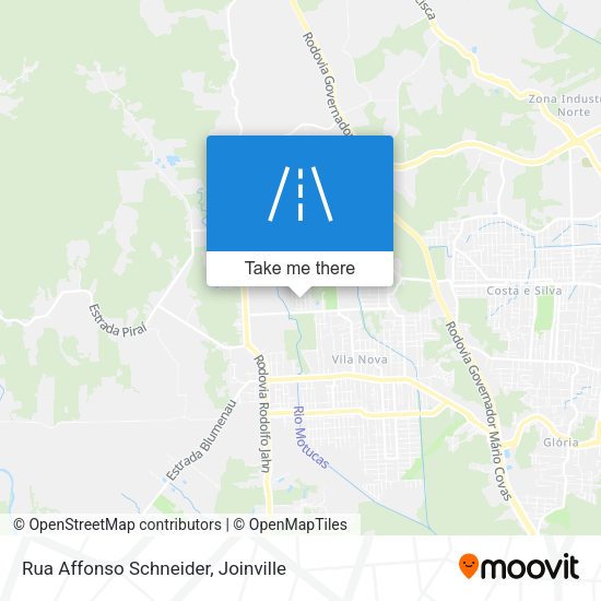 Rua Affonso Schneider map