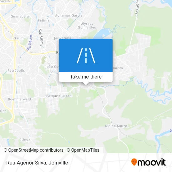 Rua Agenor Silva map