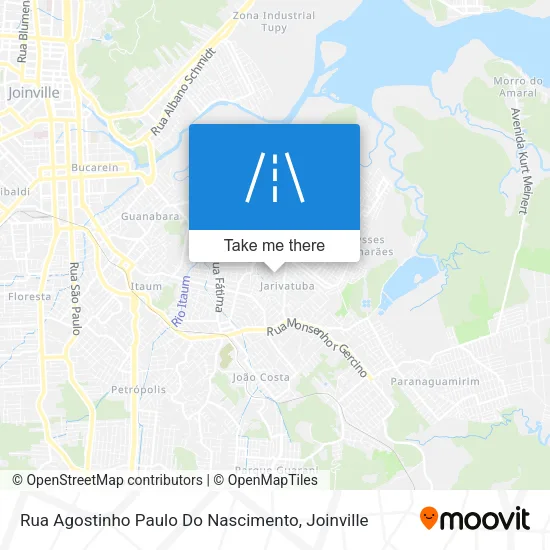 Rua Agostinho Paulo Do Nascimento map