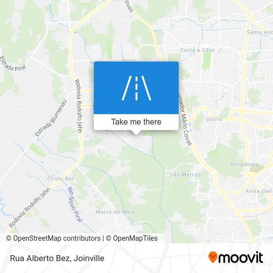 Rua Alberto Bez map