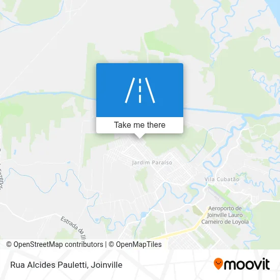 Rua Alcides Pauletti map