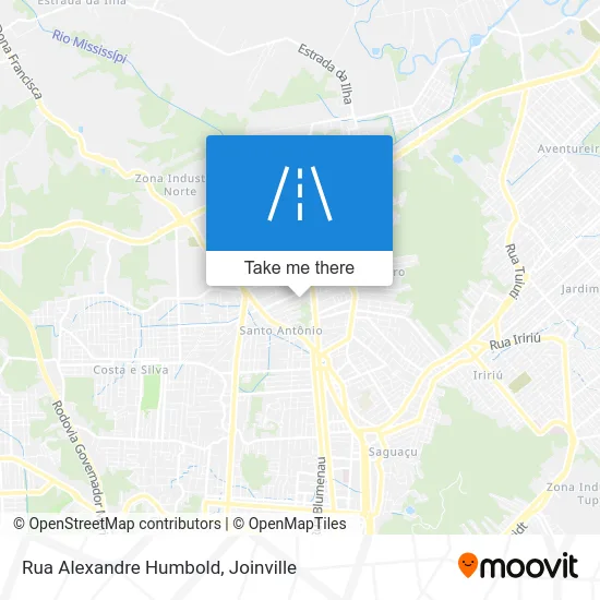 Rua Alexandre Humbold map