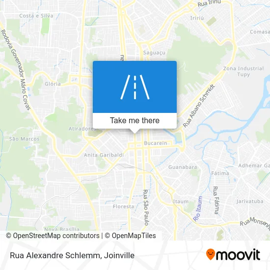 Rua Alexandre Schlemm map