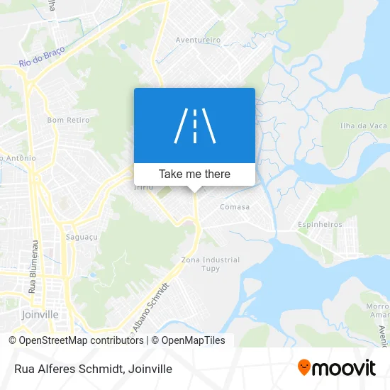 Rua Alferes Schmidt map