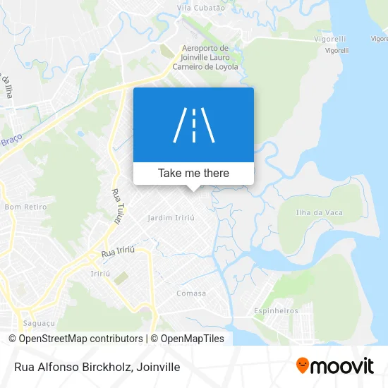 Rua Alfonso Birckholz map