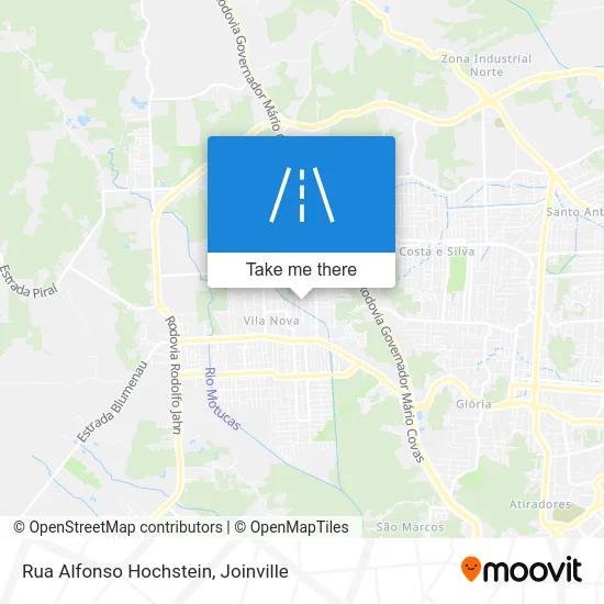 Rua Alfonso Hochstein map