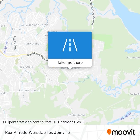 Rua Alfredo Wersdoerfer map
