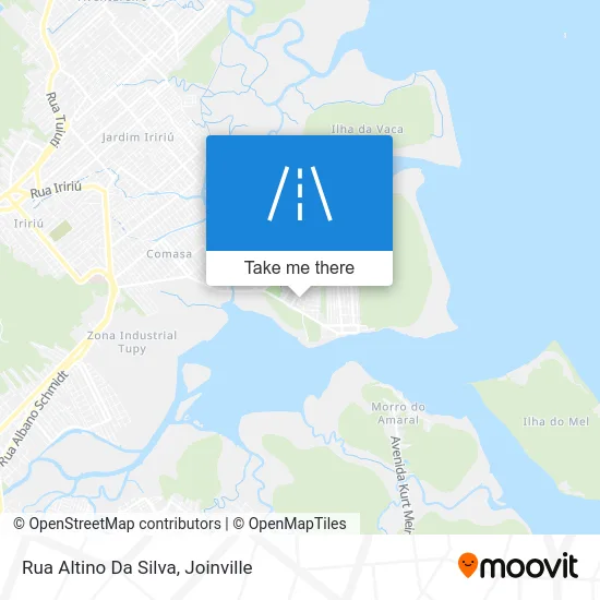 Rua Altino Da Silva map